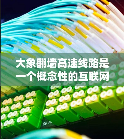 大象翻墙高速线路是一个概念性的互联网服务，专为需要绕过网络限制的用户设计，提供高性能、安全的网络访问解决方案。以下是对该服务的详细分析和总结