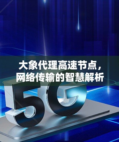 大象代理高速节点，网络传输的智慧解析