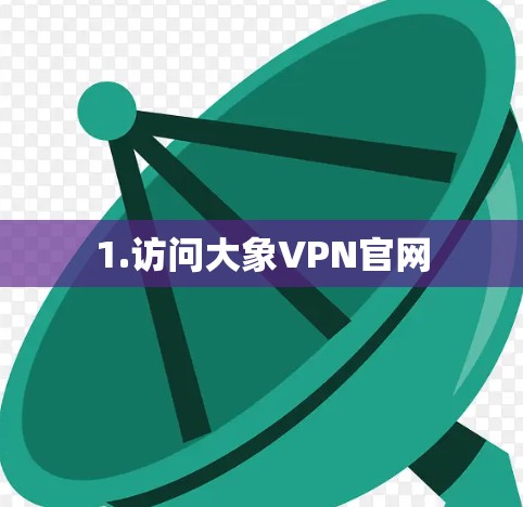 1.访问大象VPN官网