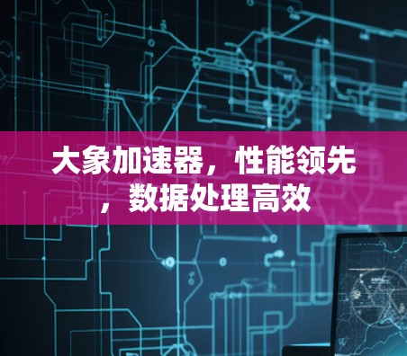 大象加速器，性能领先，数据处理高效
